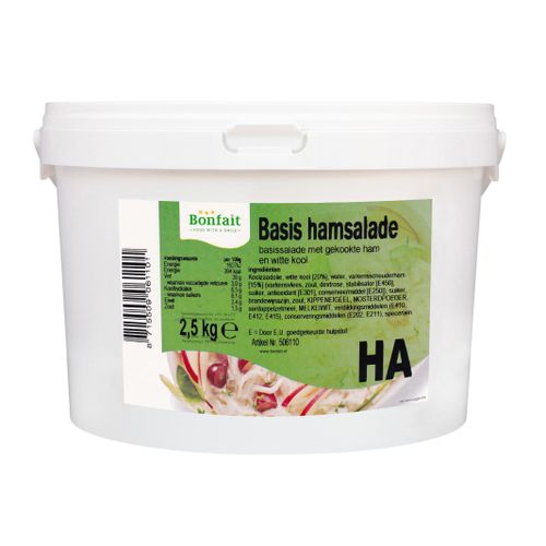 EF BONFAIT BASIS HAMSALADE 2,5KG