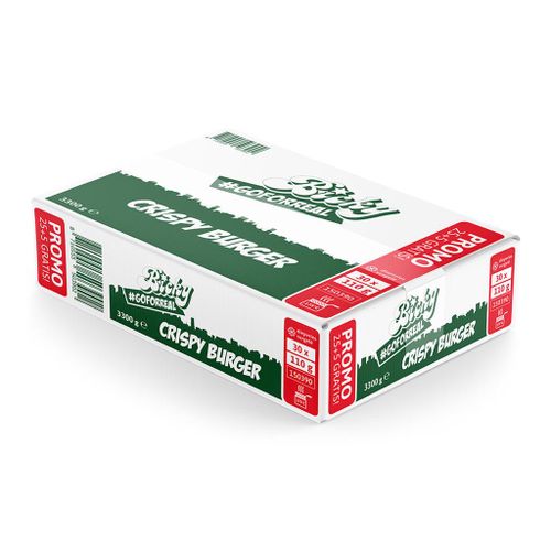 BICKY CRISPY BURGER (25+5)X110G