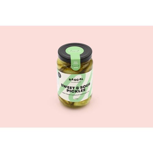 EF RASCAL SWEET SOUR PICKLES 365G 