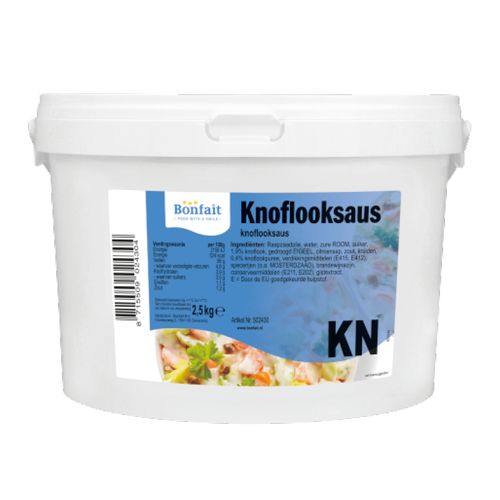 EF BONFAIT KNOFLOOKSAUS 2,5KG