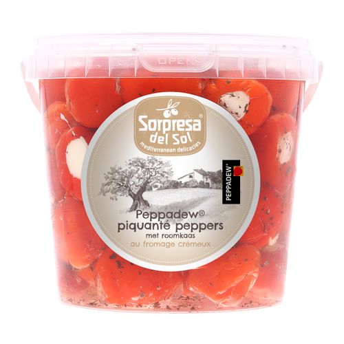 EF SORPRESA PEPPADEW PEPPERS MET ROOMKAAS 1KG   