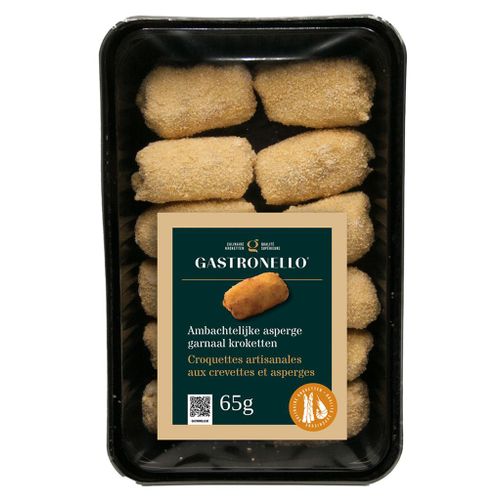 ASPERGE GARNAALKROKET 12X65G GASTRONELLO