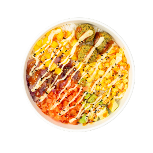 EF POKEBOWL FALAFEL DV HERO 400 4 STUKS