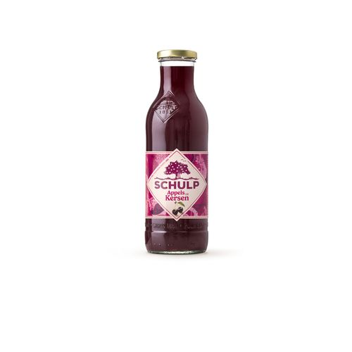 EF SCHULP APPEL-KERSENSAP AMBACHTELIJK 6X0.75L 