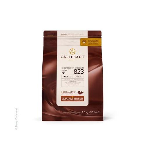 CHOCOLADE DRUPPEL MELK 2,5KG 3 DRUPPEL CALLEBAUT