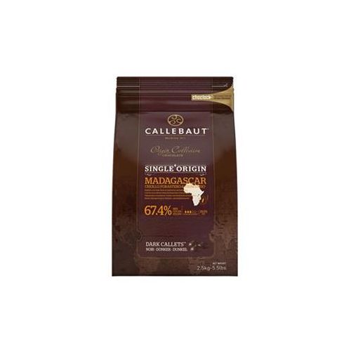 CHOCOLADE DRUPPEL MADAGASCAR 2,5KG CALLEBAUT