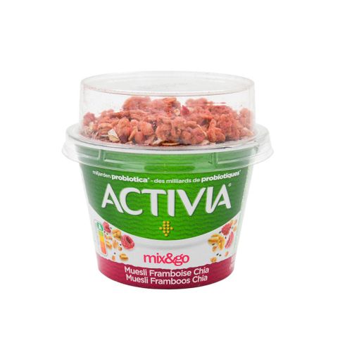 ACTIVIA BREAKFAST TOP MUESLI-FRAMBOOS-CHIA 165G 