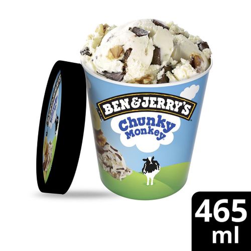 BEN&JERRY'S CHUNKY MONKEY 465ML