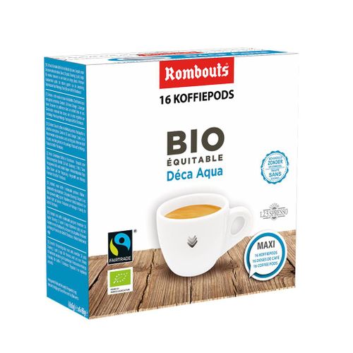 BIO ROMBOUTS PORTIE DECAFEÏNE D'ARABIC 16ST