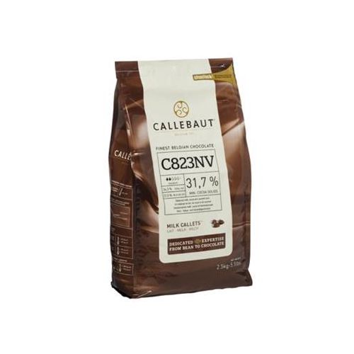 CHOCOLADE DRUPPEL MELK 2,5KG 2 DRUPPEL CALLEBAUT