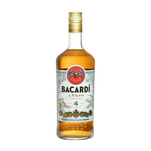 BACARDI ANEJO CUATRO 4Y 40% 1L 