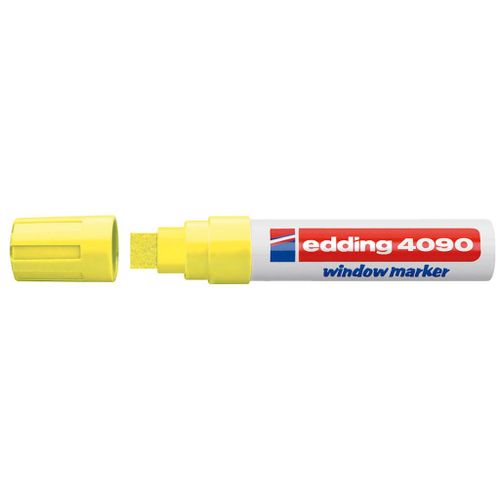 EDDING 4090 WINDOWMARKER GEEL BREED 1STIFT