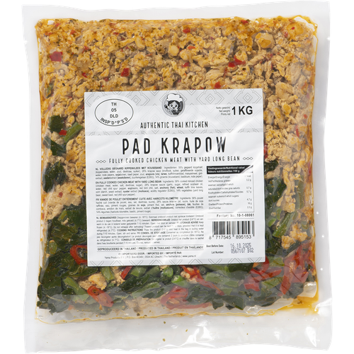 EF THAISE PAD KRAPOW KIP EN GROENTEN 1KG