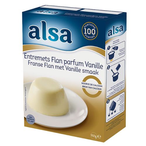 ALSA FLAN VANILLE SWEET IDEAS 780G