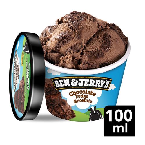 BEN&JERRY'S CHOCOLATE FUDGE BROWNIE 100ML