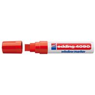 EDDING 4090 WINDOWMARKER ROOD BREED 1 STIFT