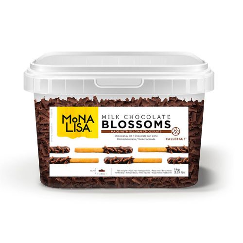 CHOCOLADE BLOSSOMS MELK 1KG CALLEBAUT