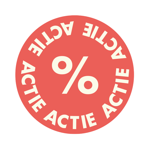 EF STICKER ACTIE D28MM 500ST