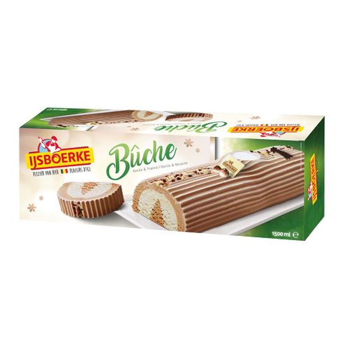 KERSTSTRONK VANILLE/PRALINE 1,5L IJSBOERKE