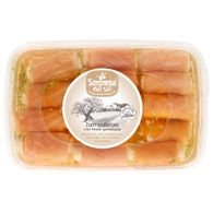 EF SORPRESA ZALMROLLETJES MET GEITENKAAS 875G