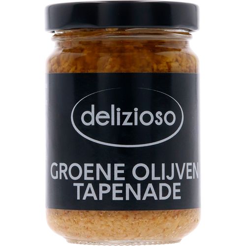 EF DELIZIOSO GROENE OLIJVENTAPENADE 140G