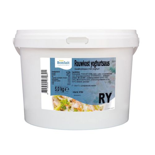 EF BONFAIT RAUWKOST YOGHURTSAUS 5KG