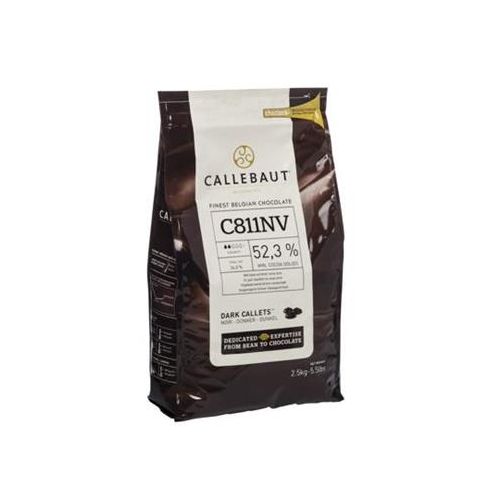 CHOCOLADE DRUPPEL PUUR 53,1% 2,5KG CALLEBAUT