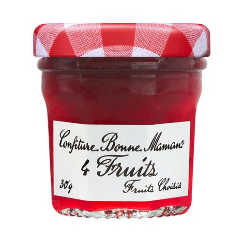 CONFITUUR 4 VRUCHTEN 60X30G BONNE MAMAN (GLAS)