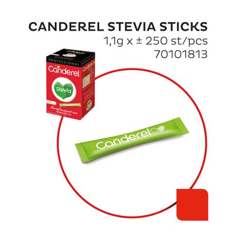 CANDEREL STEVIA STICKS 250X1,1G