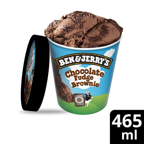 BEN&JERRY'S CHOCOLATE FUDGE BROWNIE 465ML