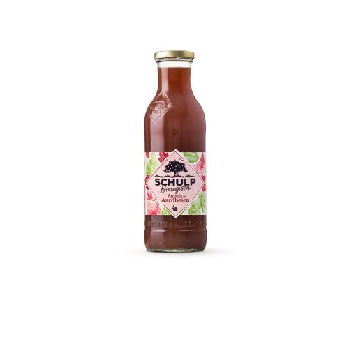 EF SCHULP APPEL-AARDBEIENSAP BIOLOGISCH 6X0.75L