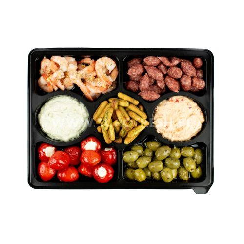 EF SELECTION PLATTER 7VAKS ZWART 120ST