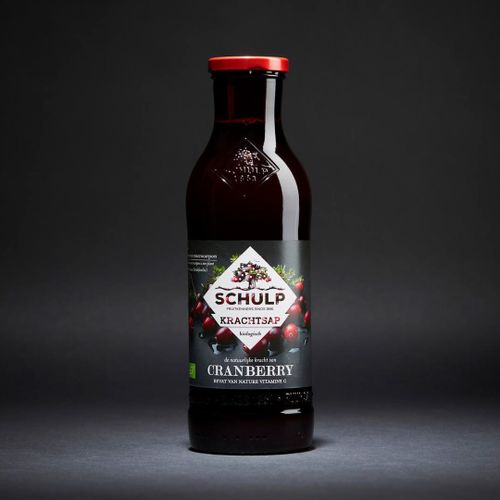 EF SCHULP CRANBERRYSAP PUUR BIOLOGISCH 6X0.75L