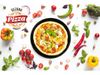 EF STICKER GEZONDE PIZZA D50MM 500ST