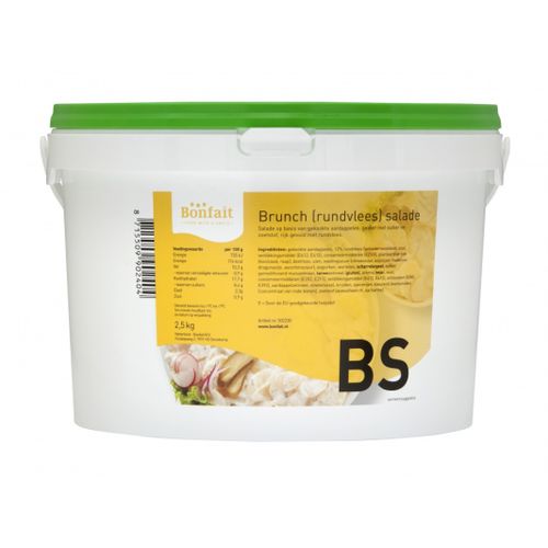 EF BONFAIT BRUNCH(RUNDVLEES) SALADE 2,5KG