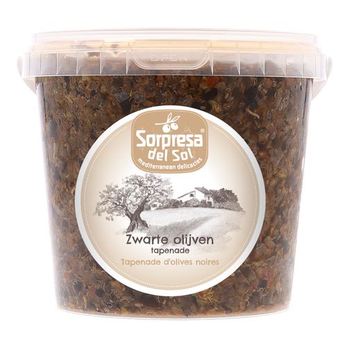 EF SORPRESA ZWARTE OLIJVEN TAPENADE 1KG