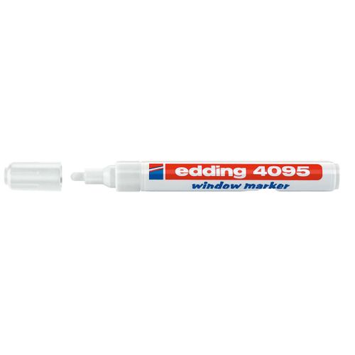 EDDING 4095 WINDOWMARKER WIT SMAL 1 STIFT