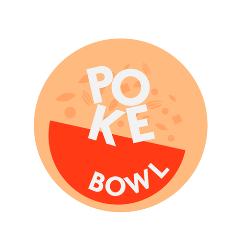 EF STICKER POKE BOWL D50MM 500ST