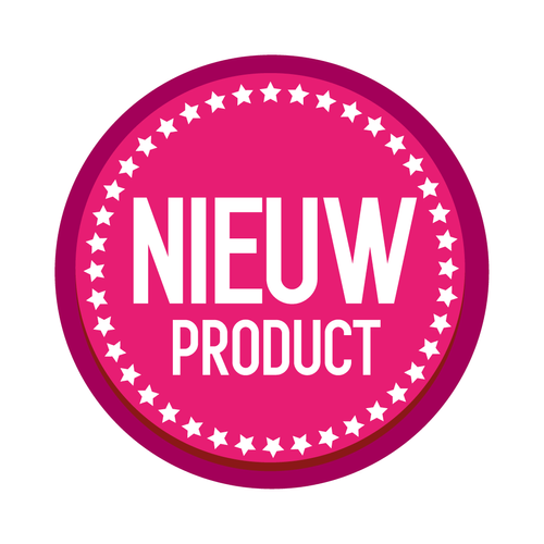 EF STICKER NIEUW PRODUCT D28MM 1000ST