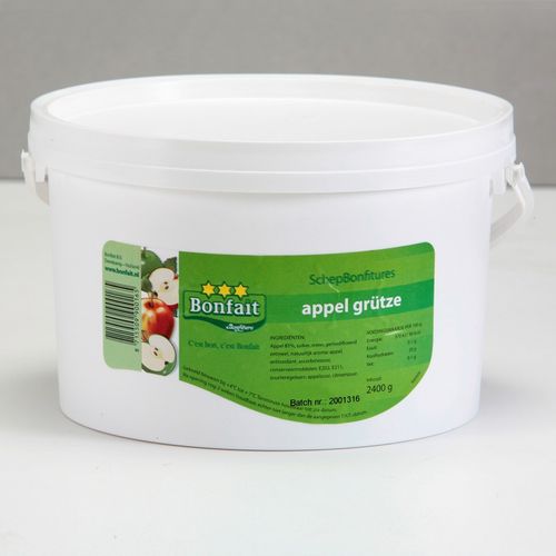 EF BONFAIT BONFITURE APPEL GRUTZE 4,5KG